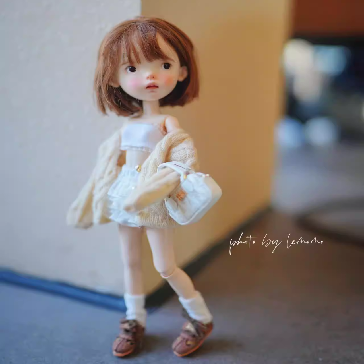 blythe Doll Clothing, Size: ob22/24, Landoudou, Style: Cardigan Sweater (Cute & Commuter Style), FOUR Colors Available