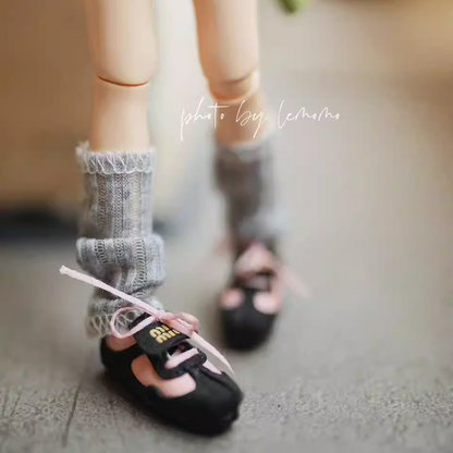 Blythe Doll Shoes,Size: ob22/24,landoudou, Proportion:  1/6 scale,Style: Miu Miu-inspired Sneakers, Features: Fashion Item, Trendy, Casual