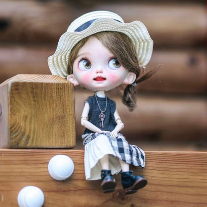 Blythe Doll Clothing, Size: OB22/24   Adorable handmade doll outfits from Chinese master crafter @xiaobudianshouzuo