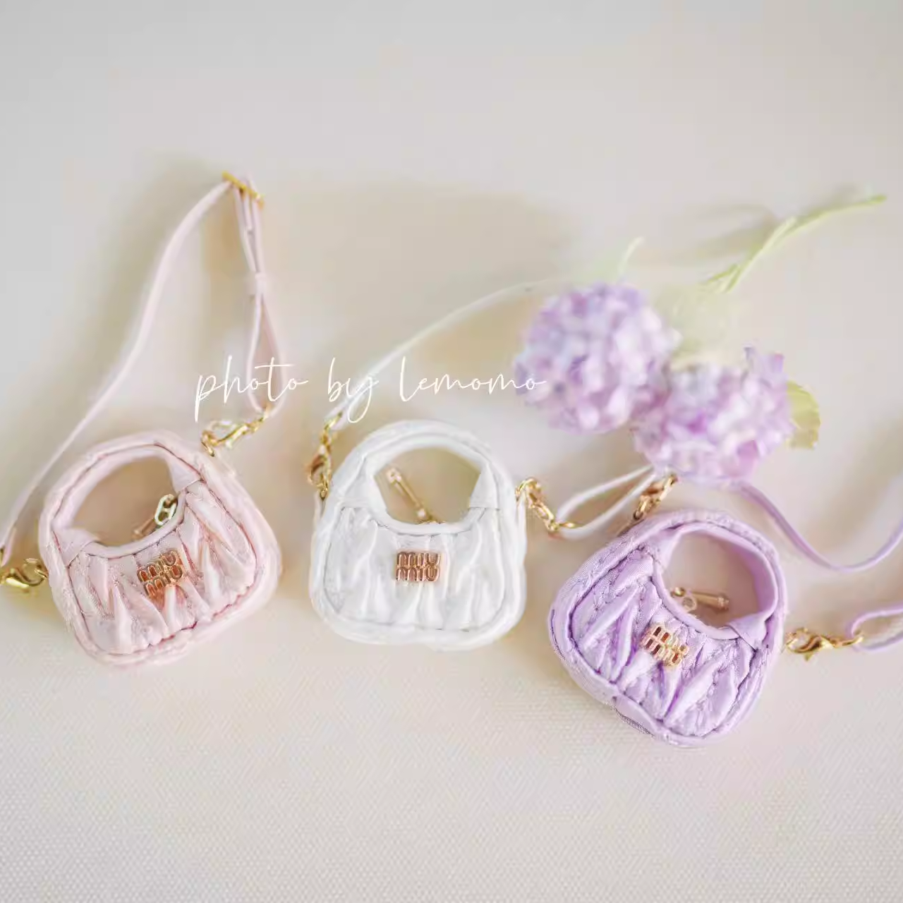 Blythe doll bag, 1/6 scale doll bag, size: ob22/24, landouodu, 6分, Miu Miu doll bag, bowling pleated bag, Korean style, modern style.