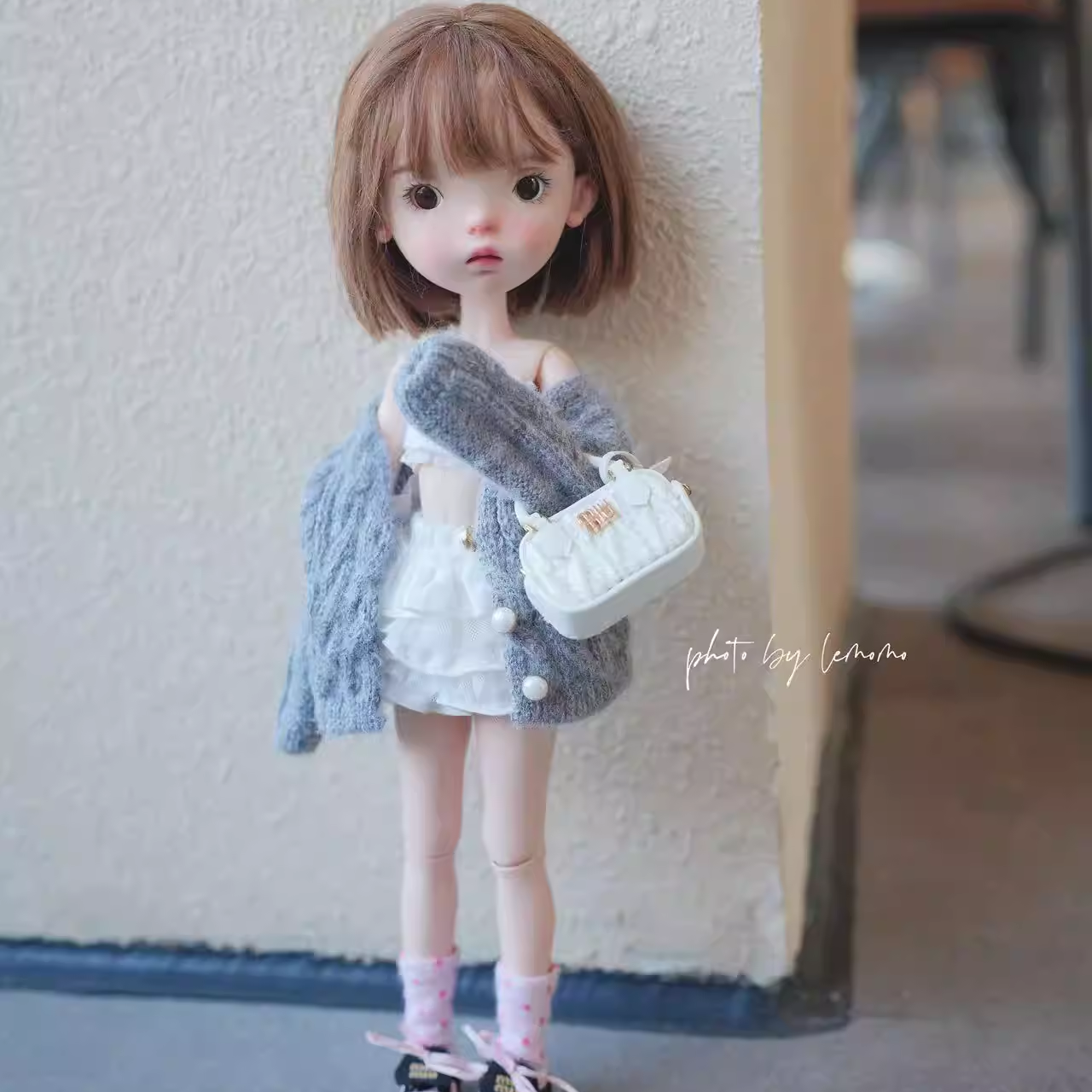 blythe Doll Clothing, Size: ob22/24, Landoudou, Style: Cardigan Sweater (Cute & Commuter Style), FOUR Colors Available